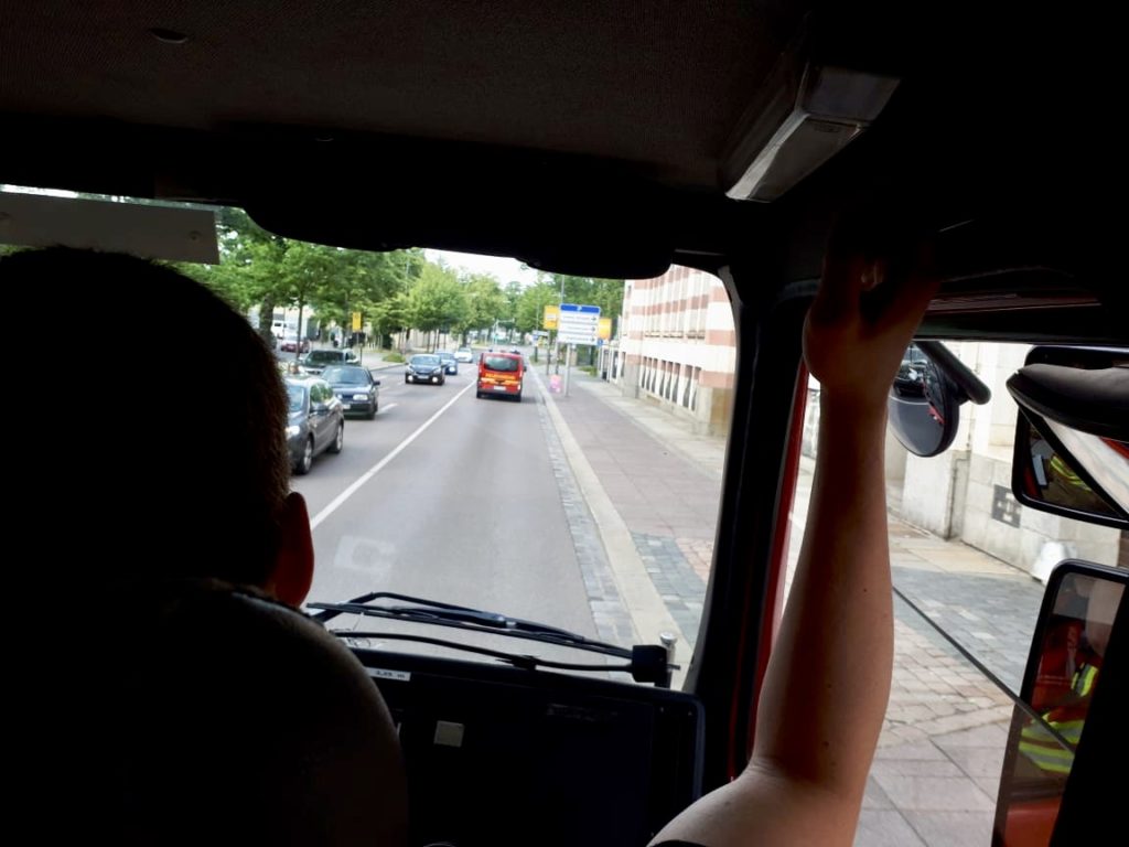 Einsatz beim Bombenfund in Dresden Löbtau